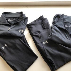 Under Armour Leggings and Long sleeve top